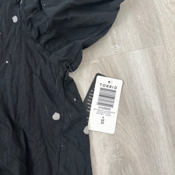 NWT Torrid Raise Steer Relaxed Fit Heritage Jersey Oversized Tunic Tee 4X - Picture 4 of 6
